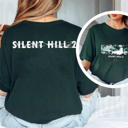 Retro PS2 Silent Hill 2 Harry Mason - Vintage Y2K Video Game T-Shirt