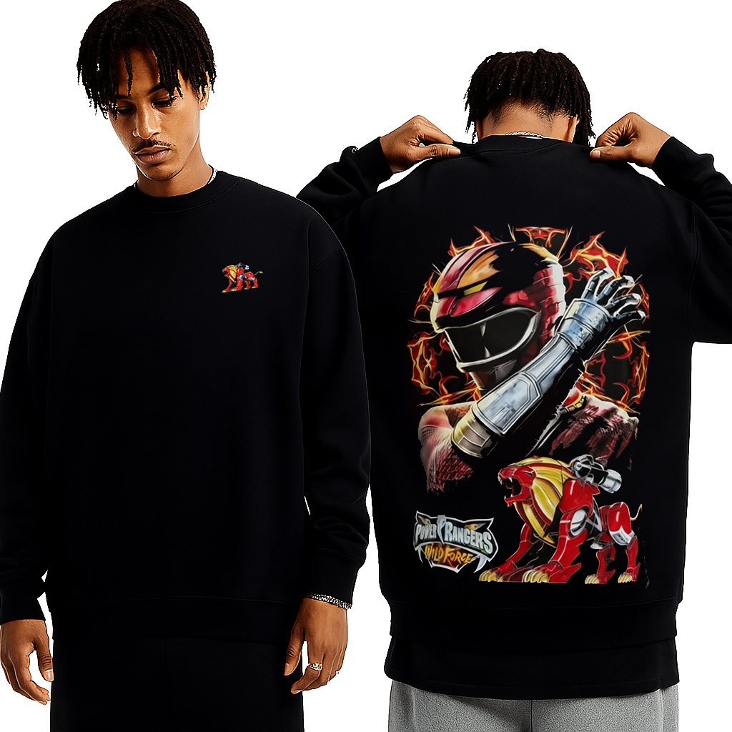 Vintage Wild Force Red Lion Graphic Oversized T-shirt/Crewneck/Hoodie
