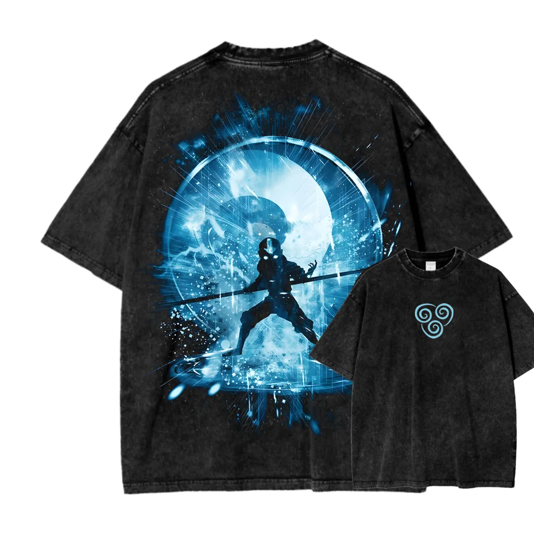 Avatar: The Last Airbender Unisex Fit Washed T-Shirt 2505008383