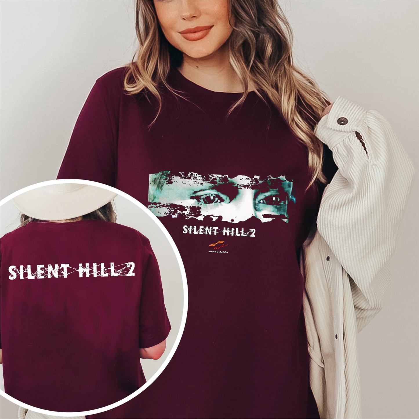 Retro PS2 Silent Hill 2 Harry Mason - Vintage Y2K Video Game T-Shirt