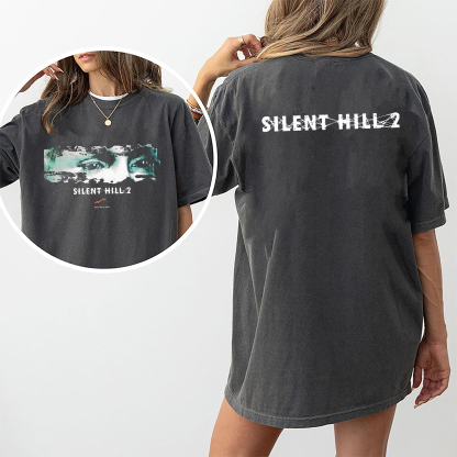 Retro PS2 Silent Hill 2 Harry Mason - Vintage Y2K Video Game T-Shirt
