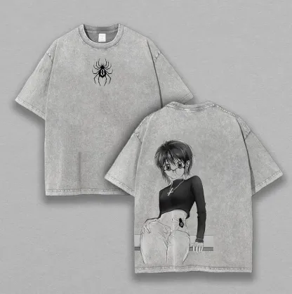 Hunter x Hunter Printed Unisex Washed T-Shirt