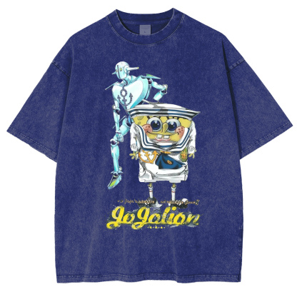 JoJo's Bizarre Adventure & SpongeBob SquarePants Oversized T-shirt/Crewneck/Hoodie