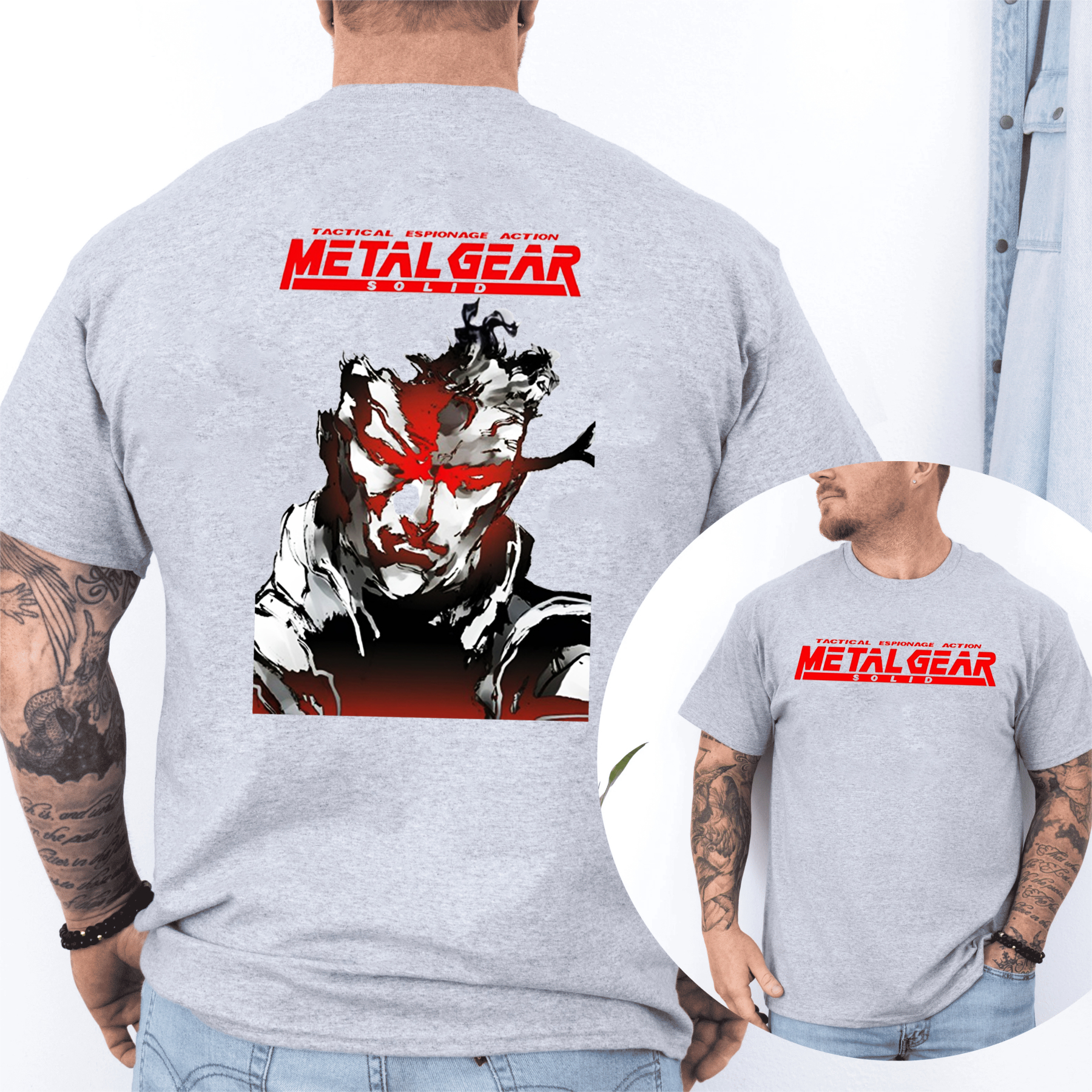 MetalGear Gray Fox Option C Unisex T-shirt