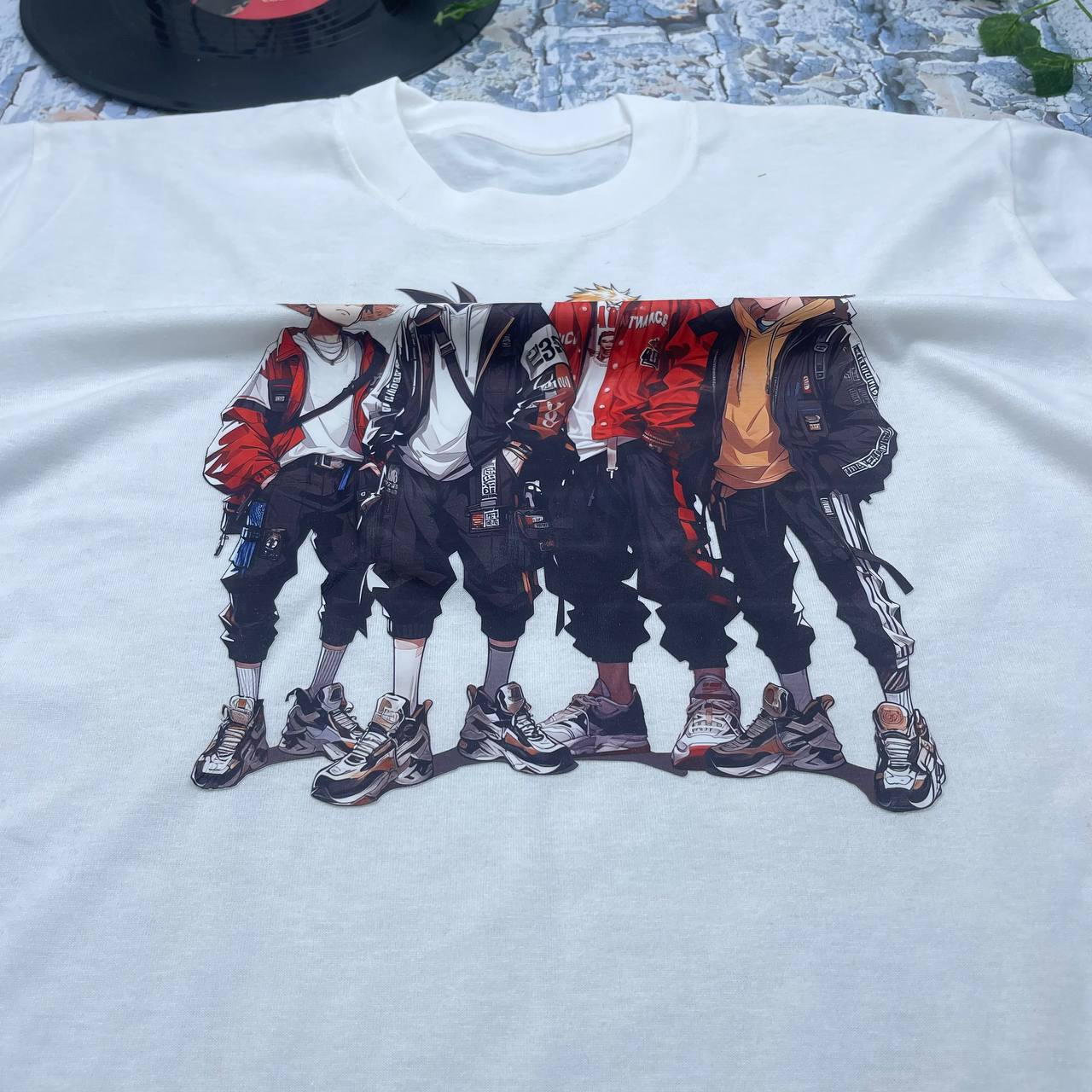 Luffy Goku Ichigo Naruto without Thuglife Shirt