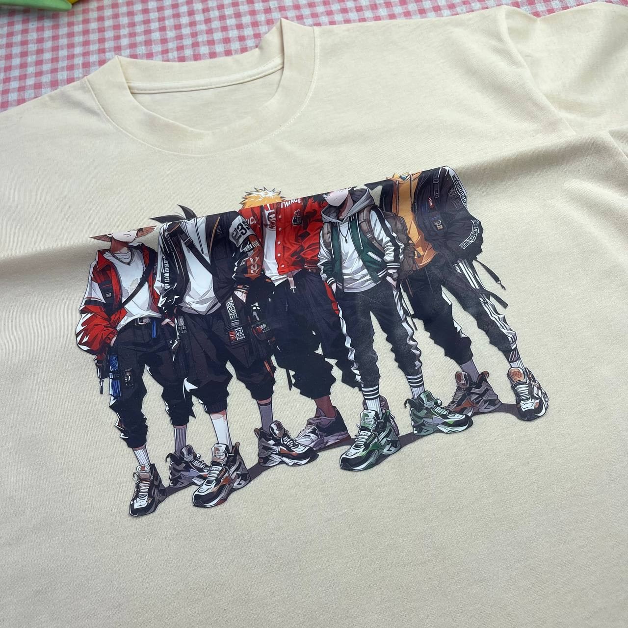 Luffy Goku Ichigo Deku Naruto without Thuglife Shirt