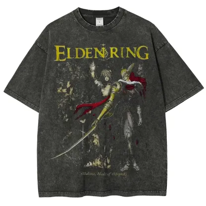 Elden Ring Elden Ring Unisex Fit Washed T-Shirt 2502008125