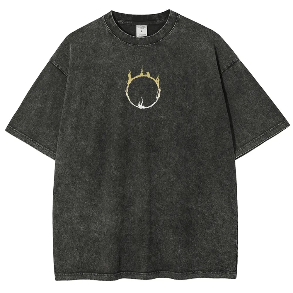 DARK SOULS Unisex Fit Washed T-Shirt 2502011115