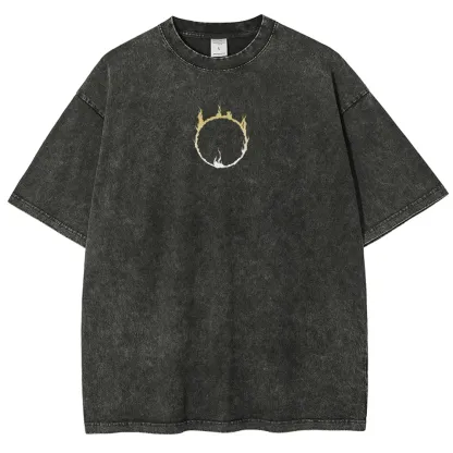 DARK SOULS Unisex Fit Washed T-Shirt 2502011115