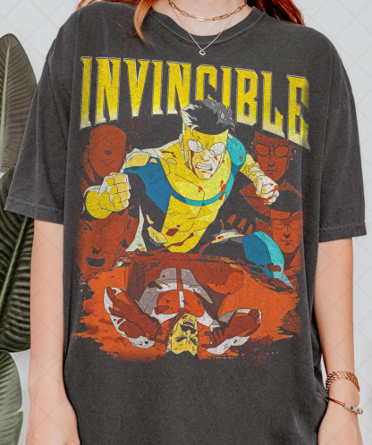 Limited Comfort Colors Invincible Mark Superhero T-Shirt