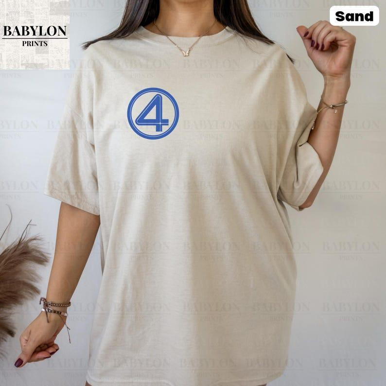 Fantastic Four First Steps Shirt Fantastic Four Logo Shirt