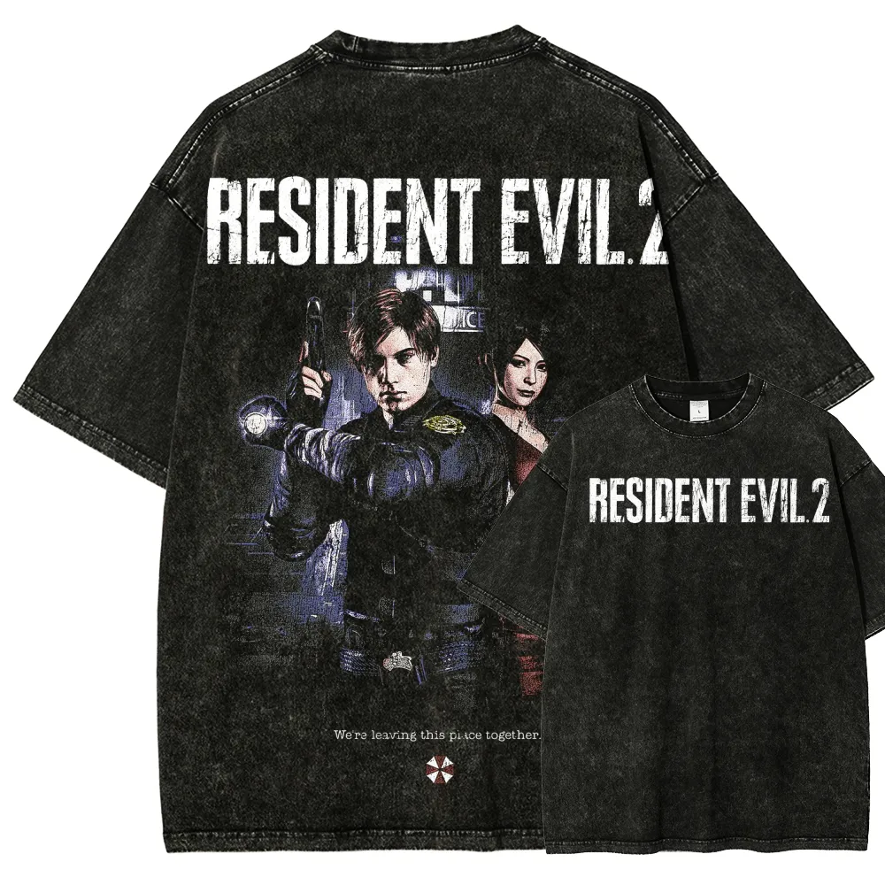 Resident Evil Unisex Fit Washed T-Shirt 2507007191