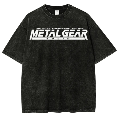 Metal Gear Solid Washed T-Shirt