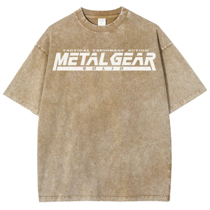 Metal Gear Solid Washed T-Shirt
