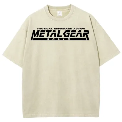 Metal Gear Solid Washed T-Shirt