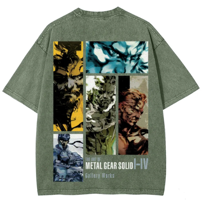Metal Gear Solid Washed T-Shirt