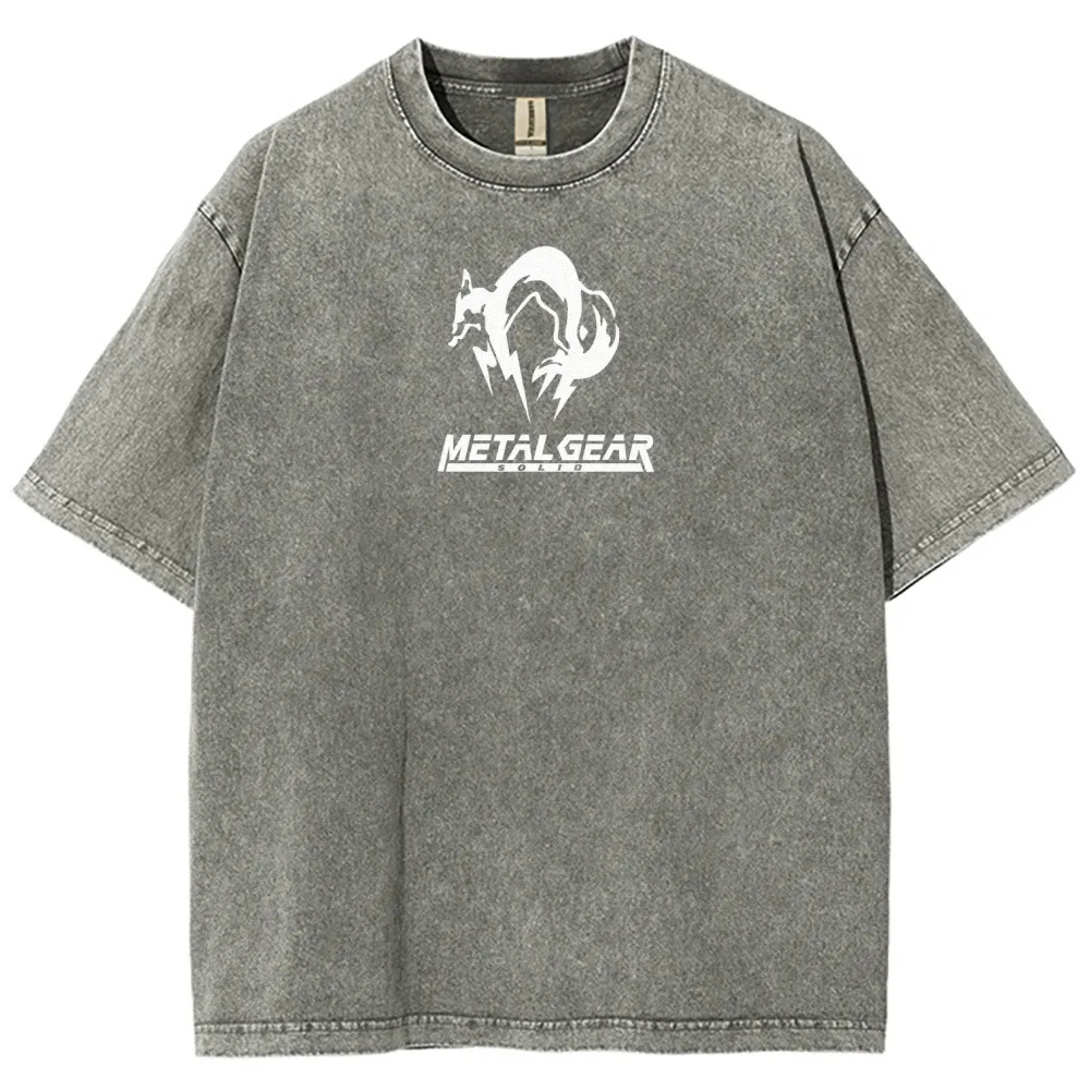 Metal Gear Solid Unisex Washed T-Shirt