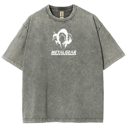 Metal Gear Solid Unisex Washed T-Shirt