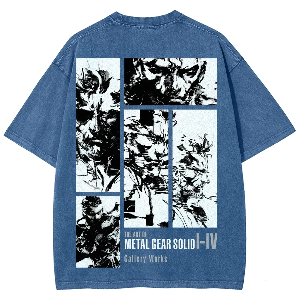 Metal Gear Solid Unisex Washed T-Shirt