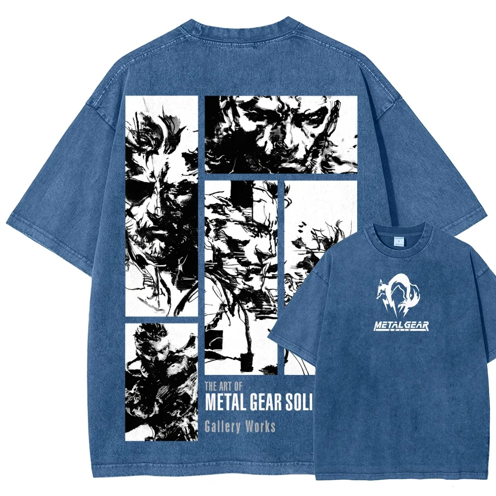 Metal Gear Solid Unisex Washed T-Shirt