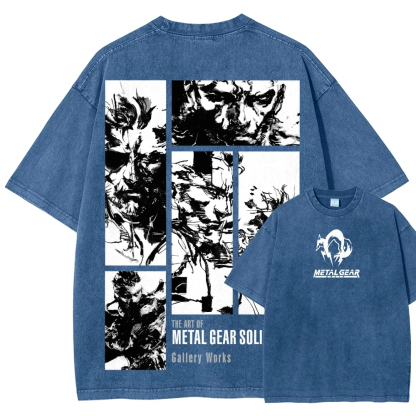 Metal Gear Solid Unisex Washed T-Shirt
