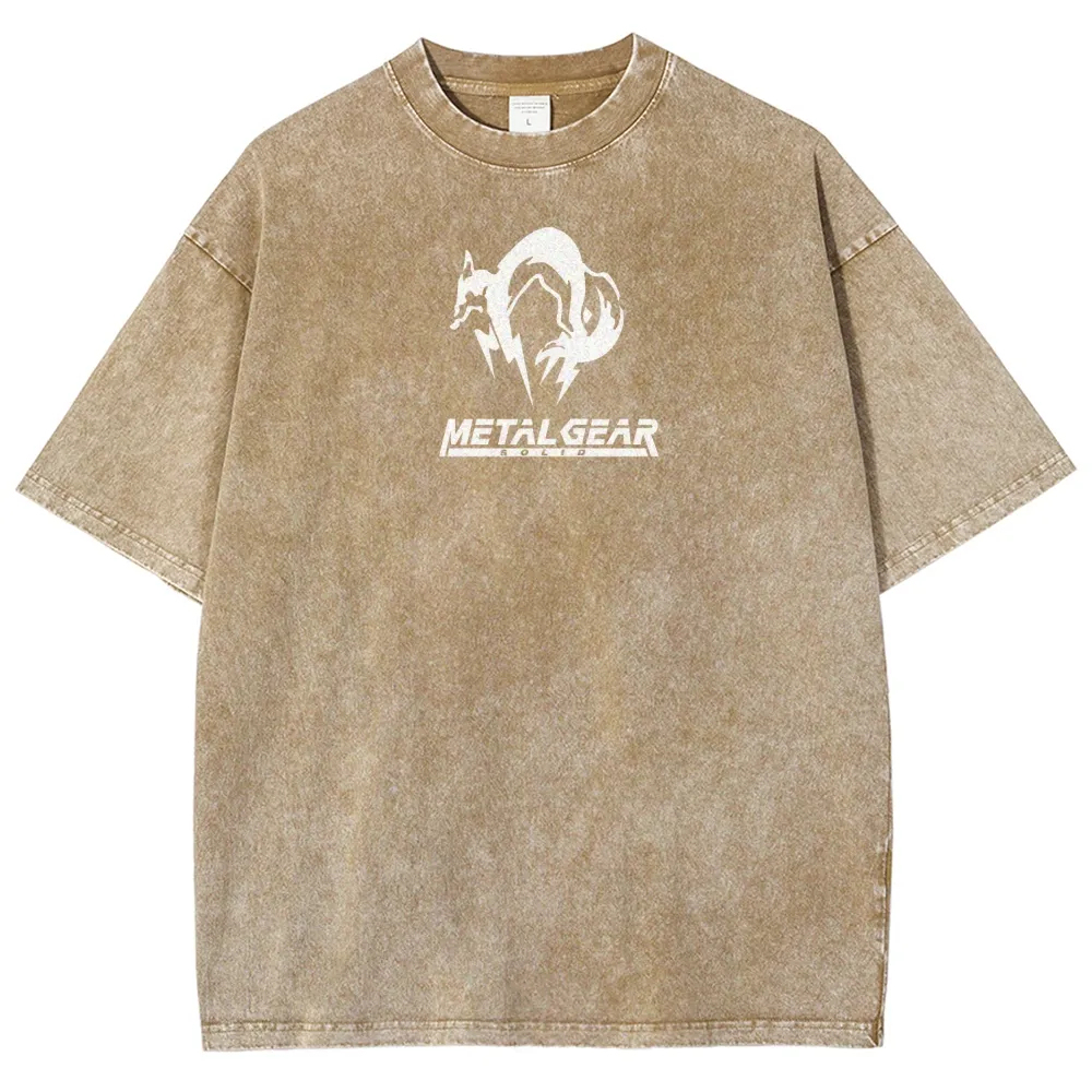 Metal Gear Solid Unisex Washed T-Shirt