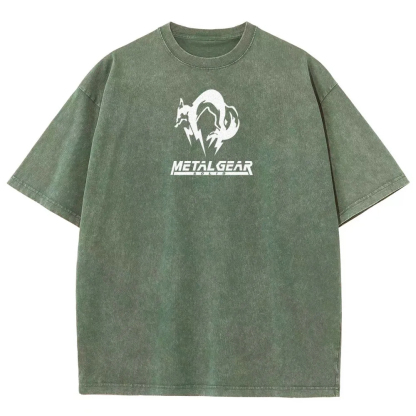 Metal Gear Solid Unisex Washed T-Shirt