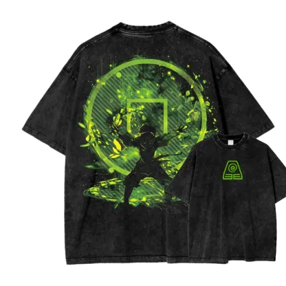 Avatar: The Last Airbender Unisex Fit Washed T-Shirt 2505008394