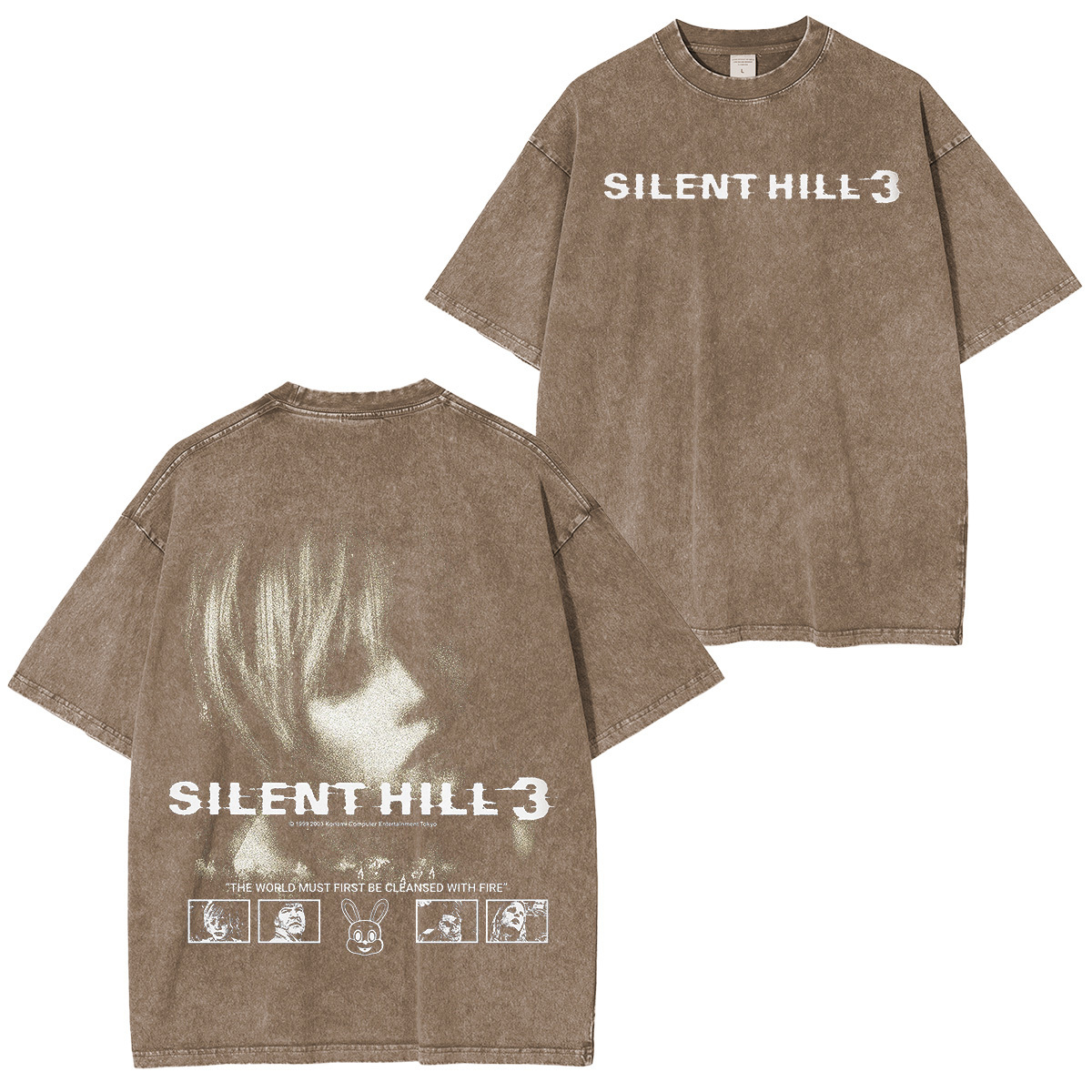 silenthill3 Retro Washed T-Shirt