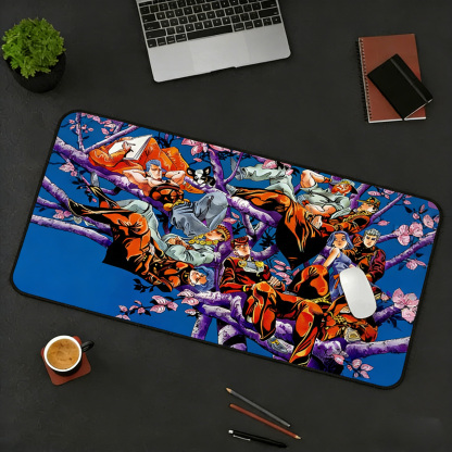 JoJo's Bizarre Adventure Jotaro & Tunisia mouse pad
