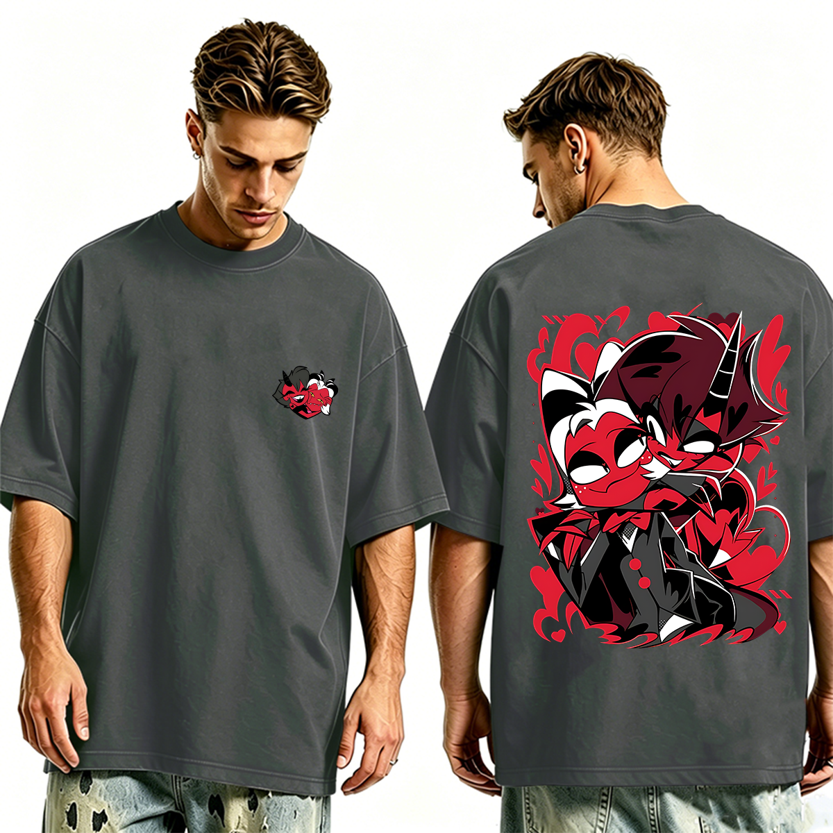 Helluva Boss Oversized T-shirt/Crewneck/Hoodie