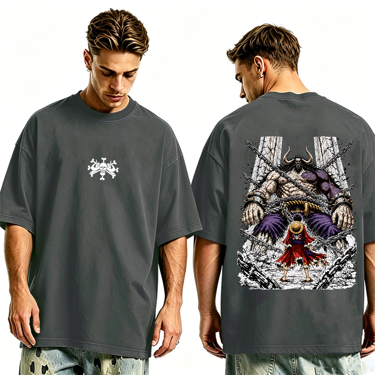 Unleashing Sun God Gear 5One Piece  Oversized T-shirt/Crewneck/Hoodie