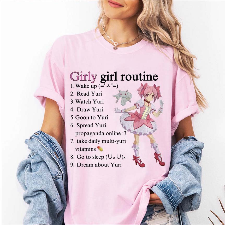 Girly Girl Routine Yuri Winchester Unisex Shirts