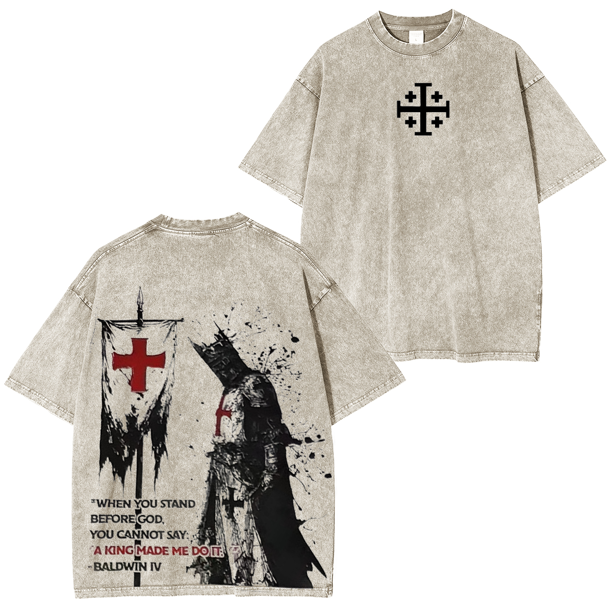 Baldwin IV Washed T-shirt/Crewneck/Hoodie