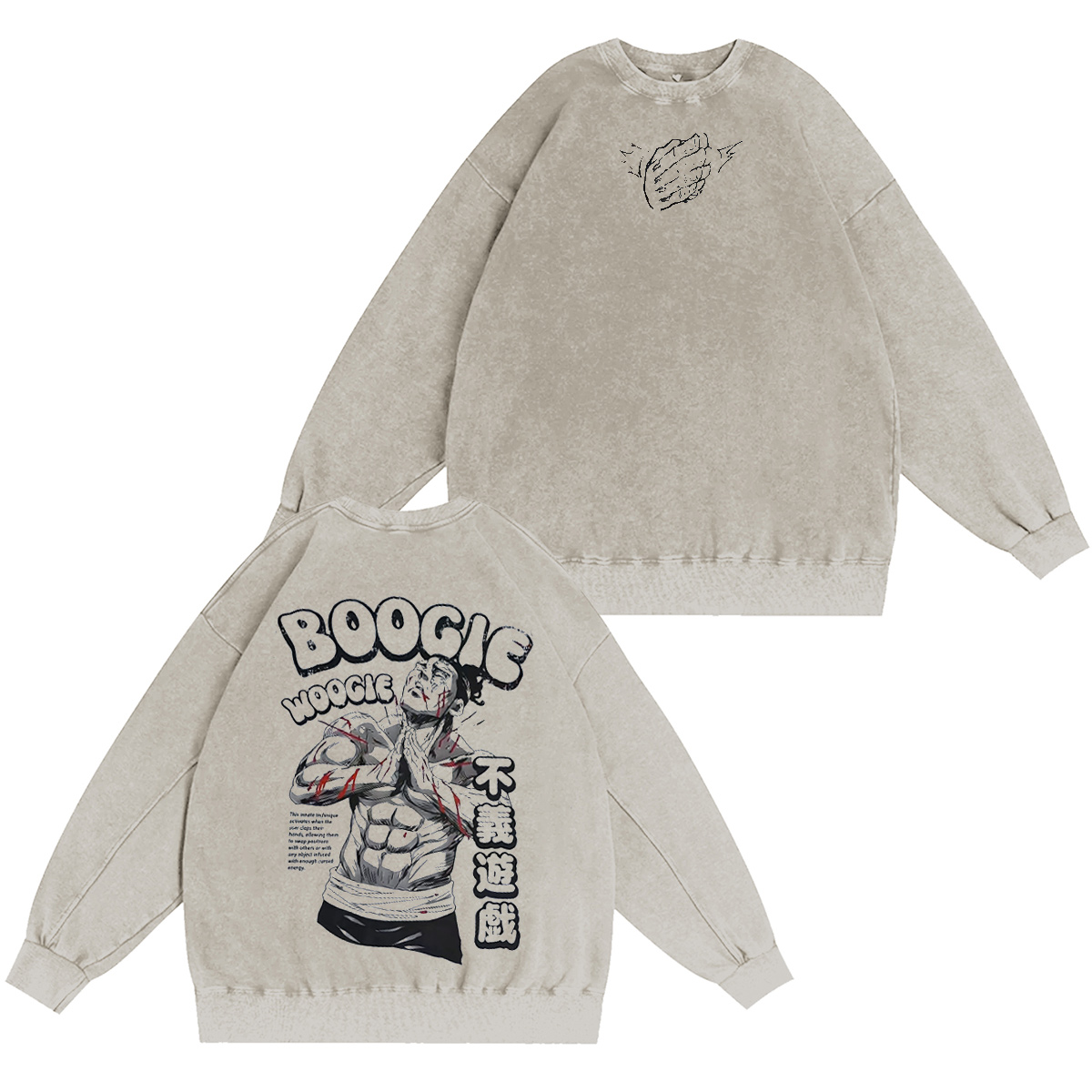 Jujutsu Kaisen Anime Oversized T-shirt/Crewneck/Hoodie