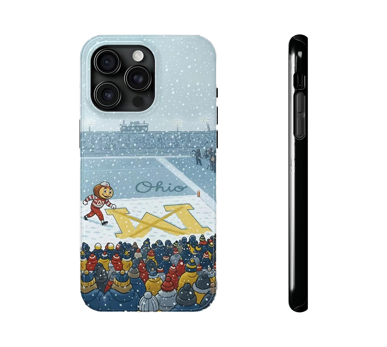 Ohio Erase The M Michigan Phone Case