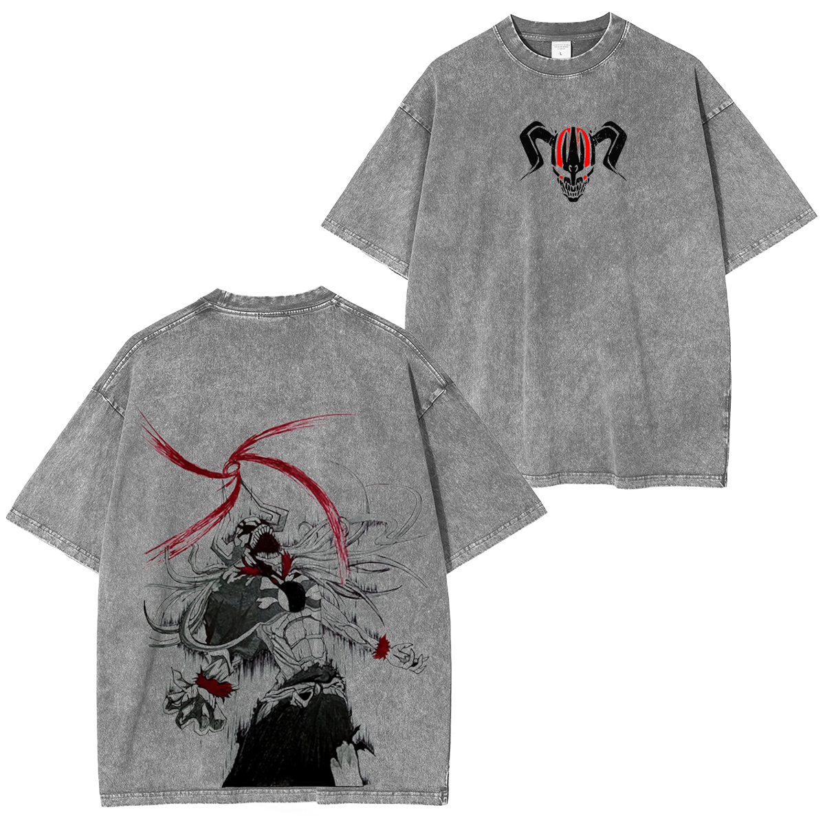 Bleach Ichigo Kurosaki Anime Washed T-shirt/Crewneck/Hoodie
