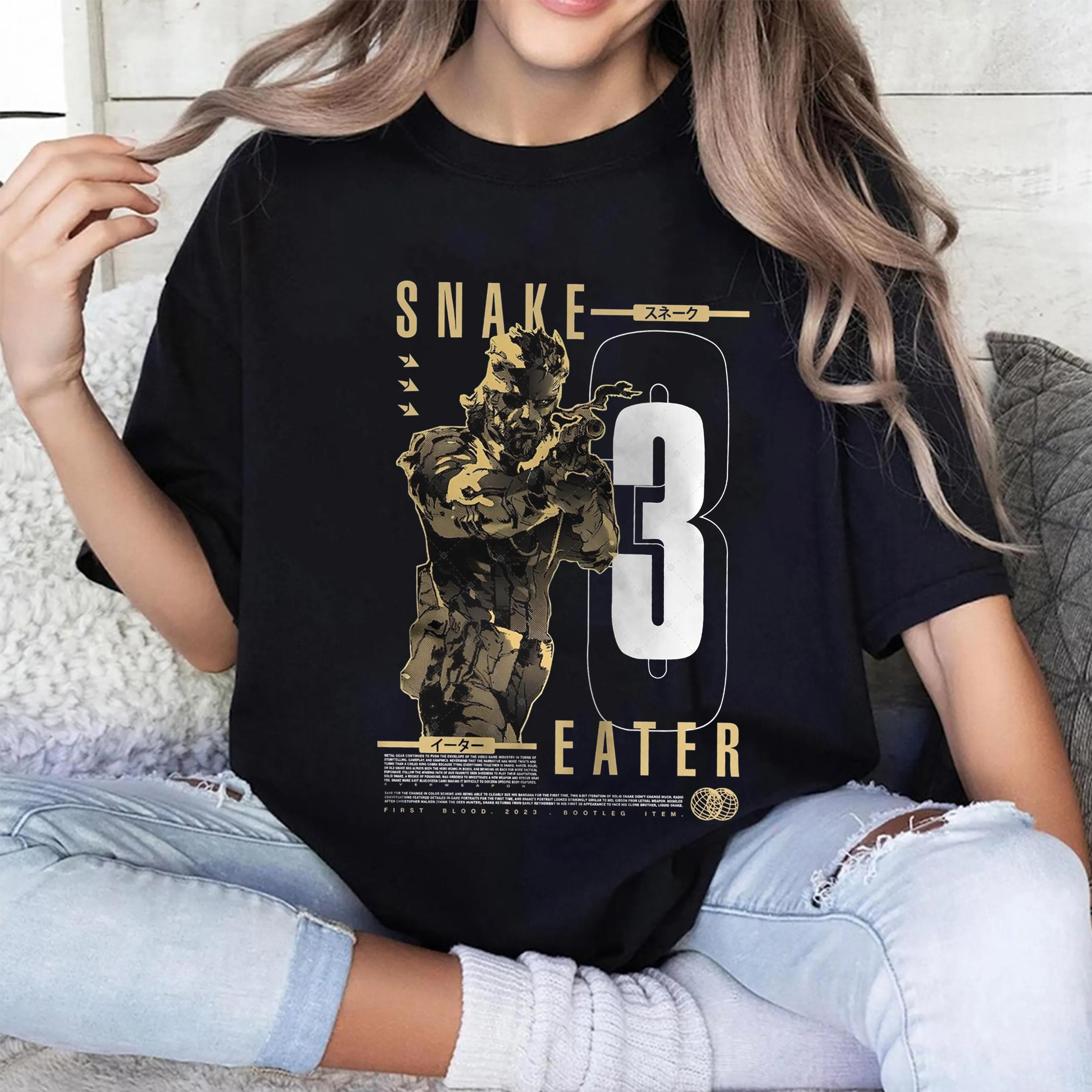 Metal Gear Solid Game Creative T-shirt