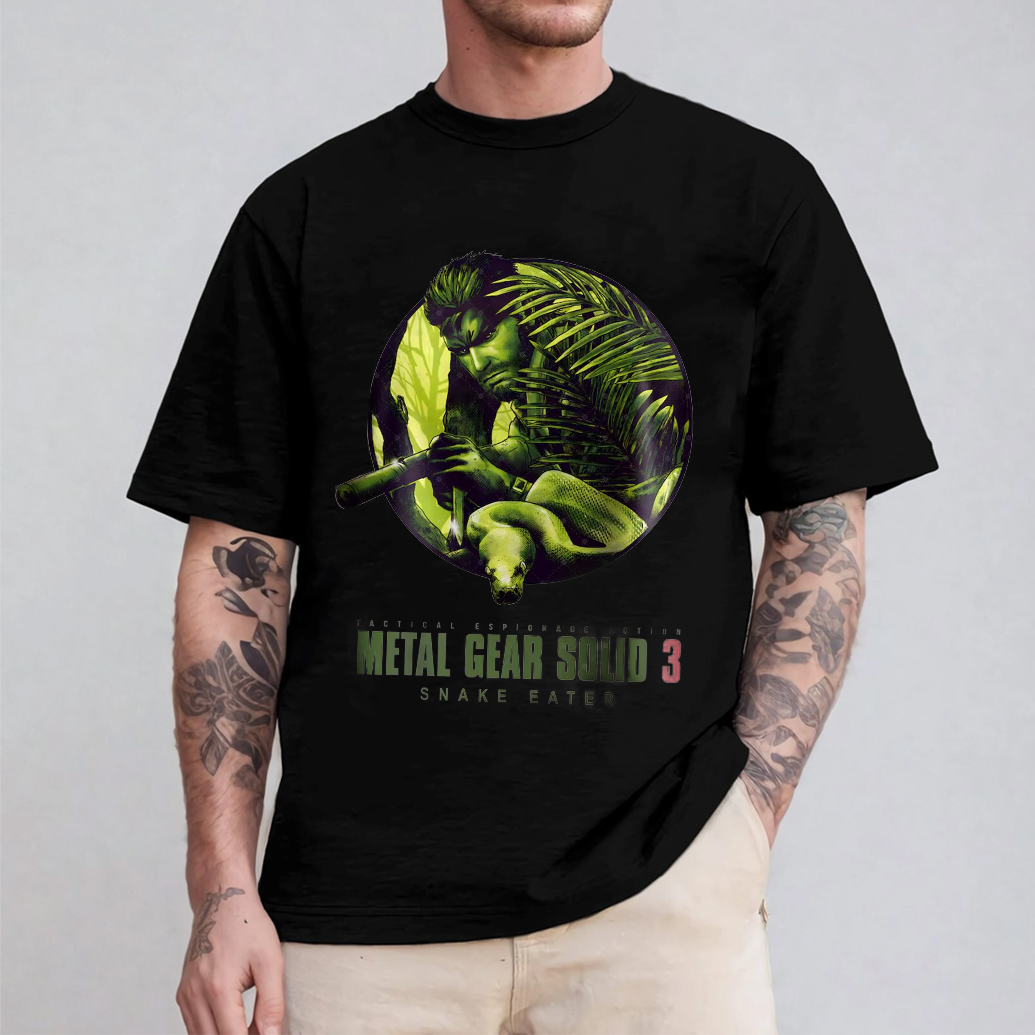 Casual Metal Gear Solid Snakes Shirts
