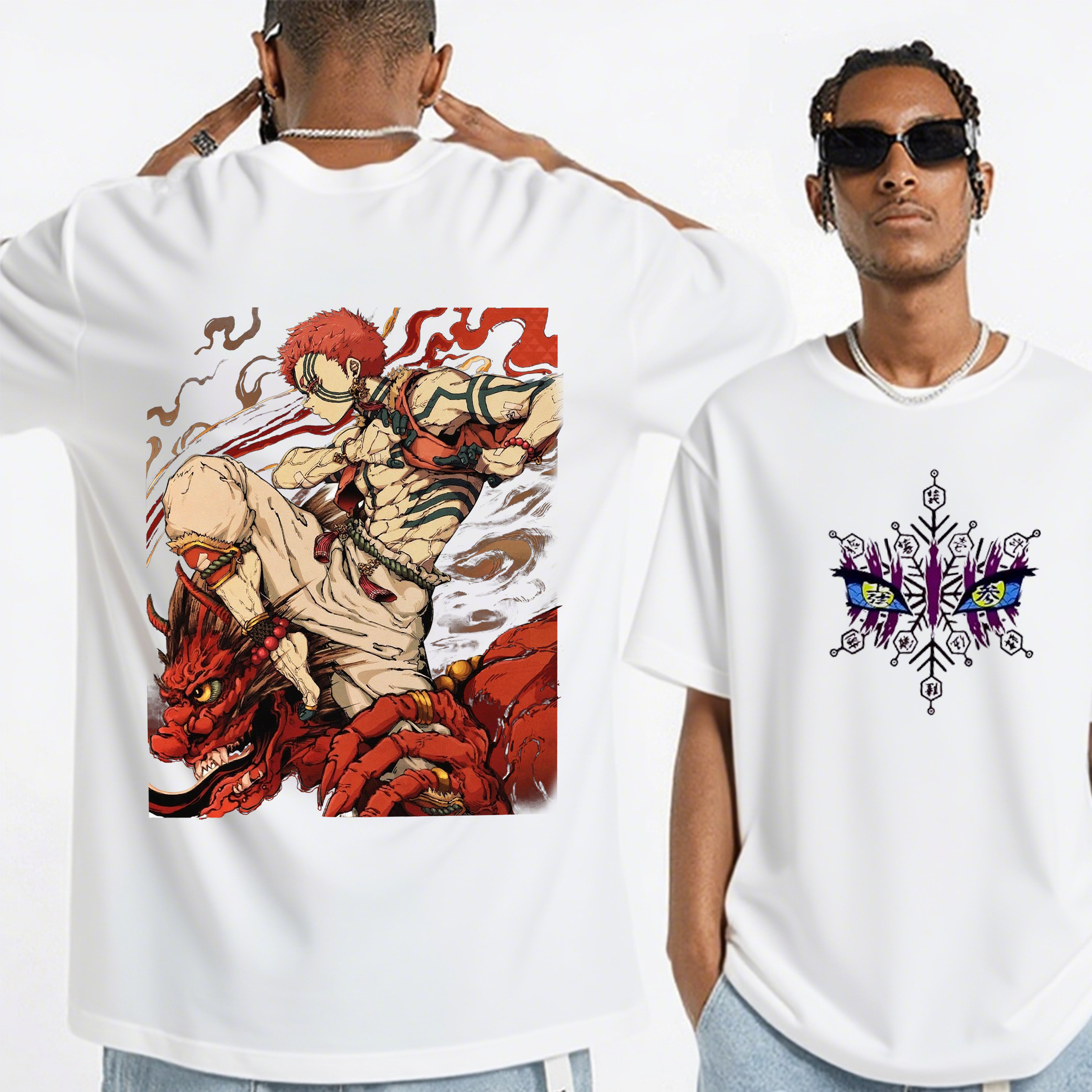 Akaza The Upper Moon DemonSlayer Anime Unisex T-shirt