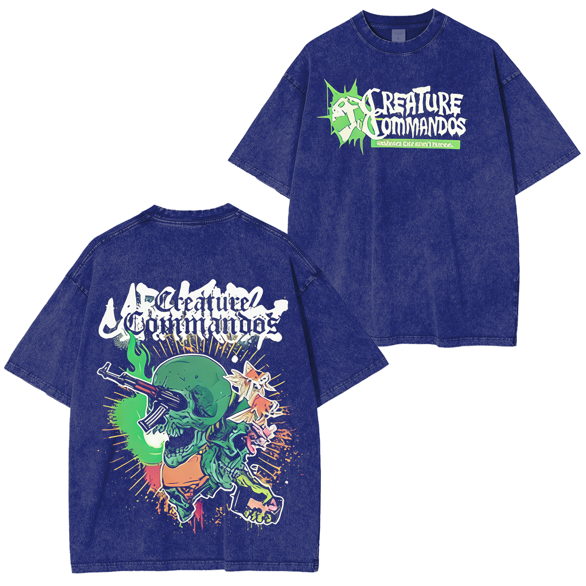 Creature Commandos Washed T-shirt/Crewneck/Hoodie