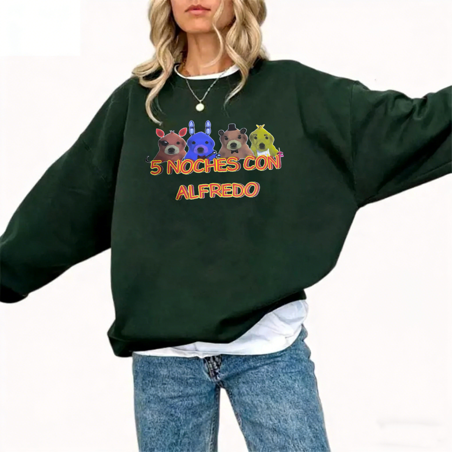 Five Nights At Freddy's 5 Noches Con Alfredo Unisex Shirt/Crewneck/Hoodie