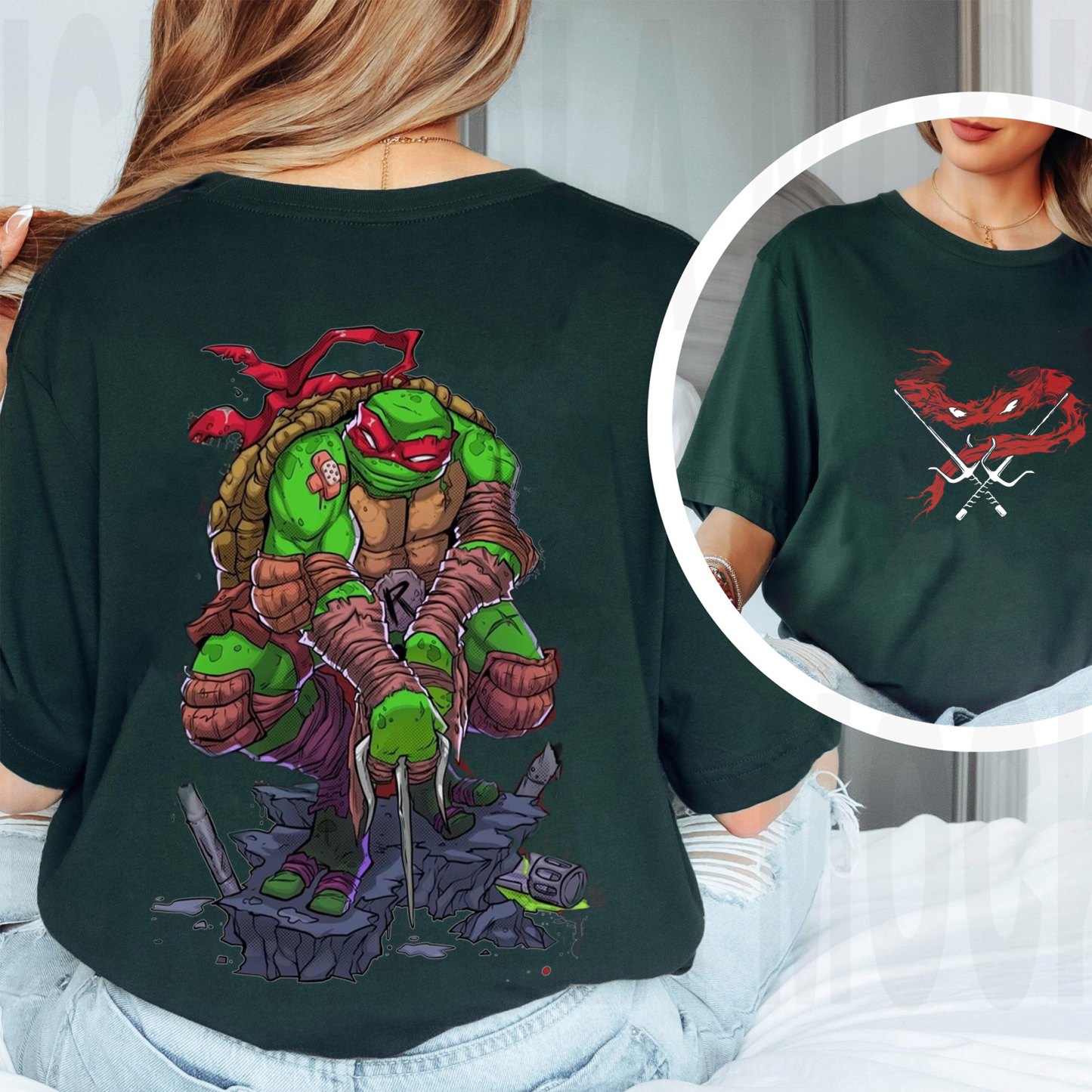 Raphael-Teenage Mutant Ninja Turtles Unisex T-shirt/Crewneck/Hoodie