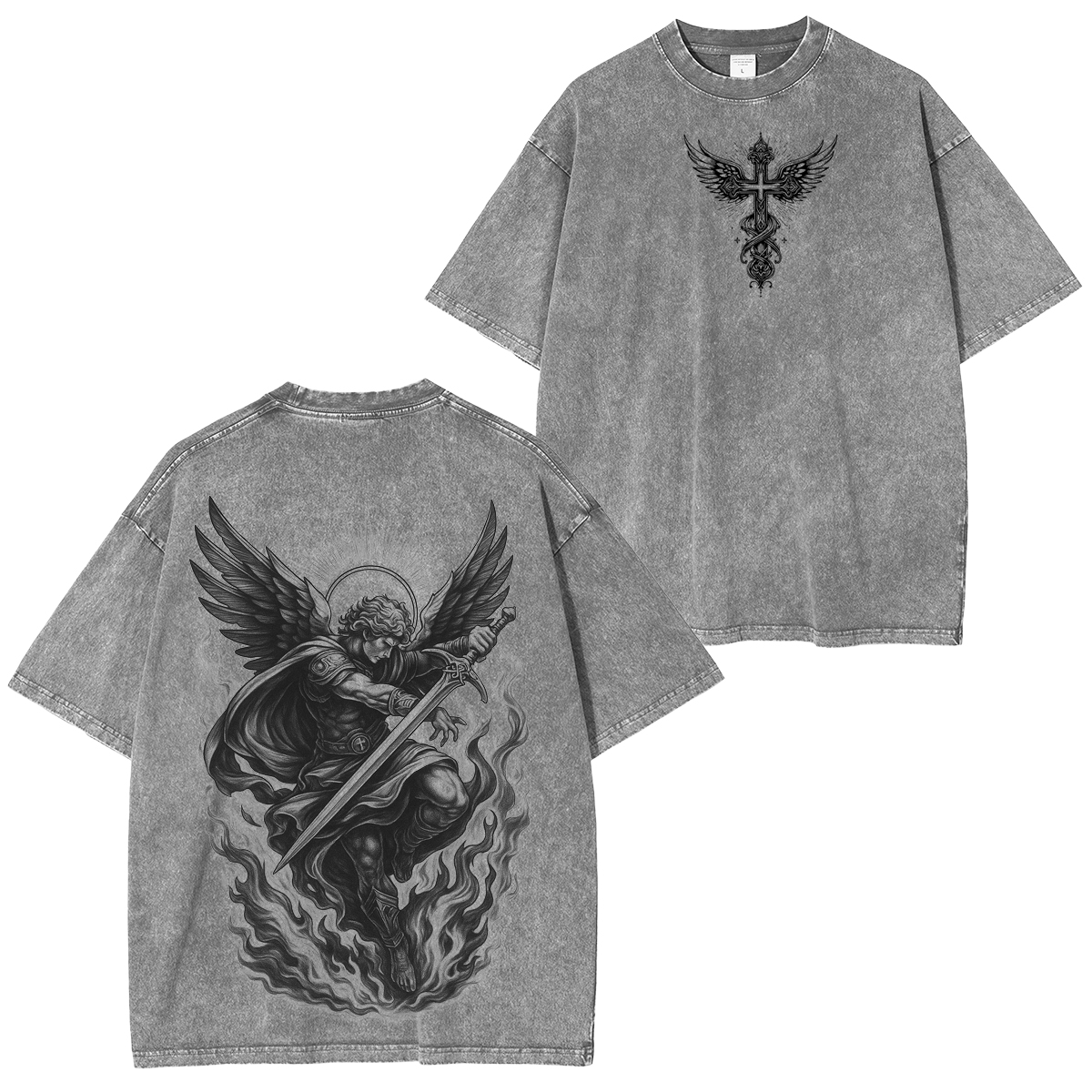 Archangel Michael Vintage Washed T-shirt/Crewneck/Hoodie