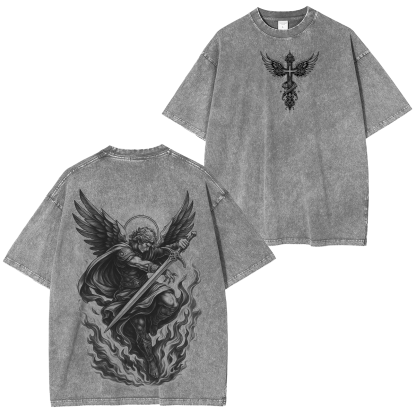 Archangel Michael Vintage Washed T-shirt/Crewneck/Hoodie
