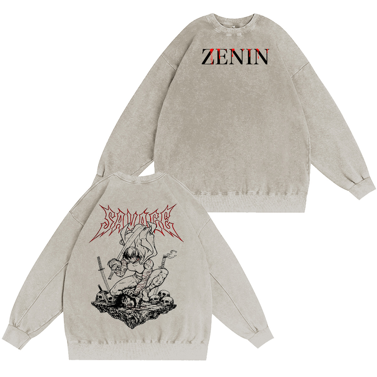 Maki Zenin Jujutsu Kaisen Oversized T-shirt/Crewneck/Hoodie