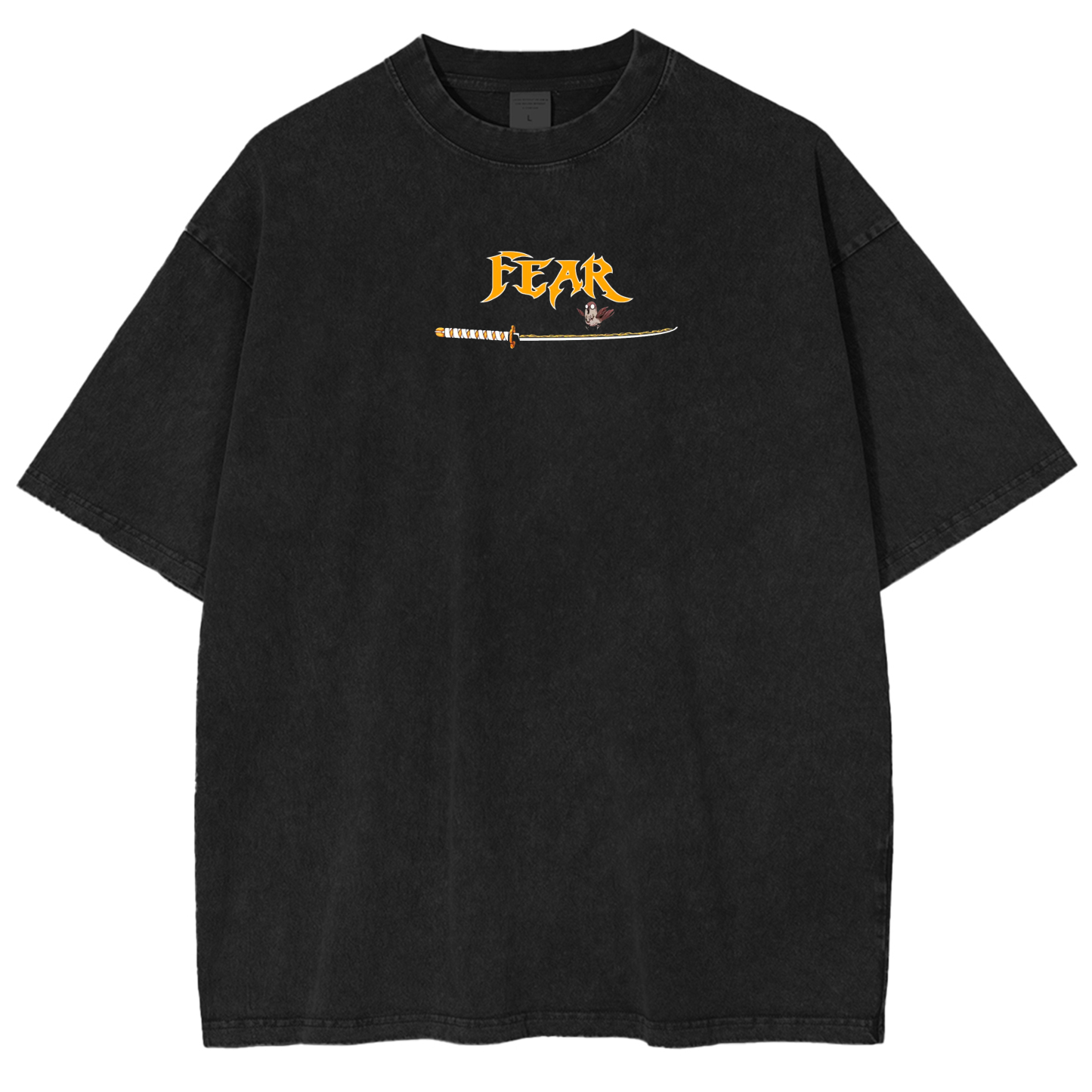Zenitsu X Fear – Demon Slayer Oversize T-shirt