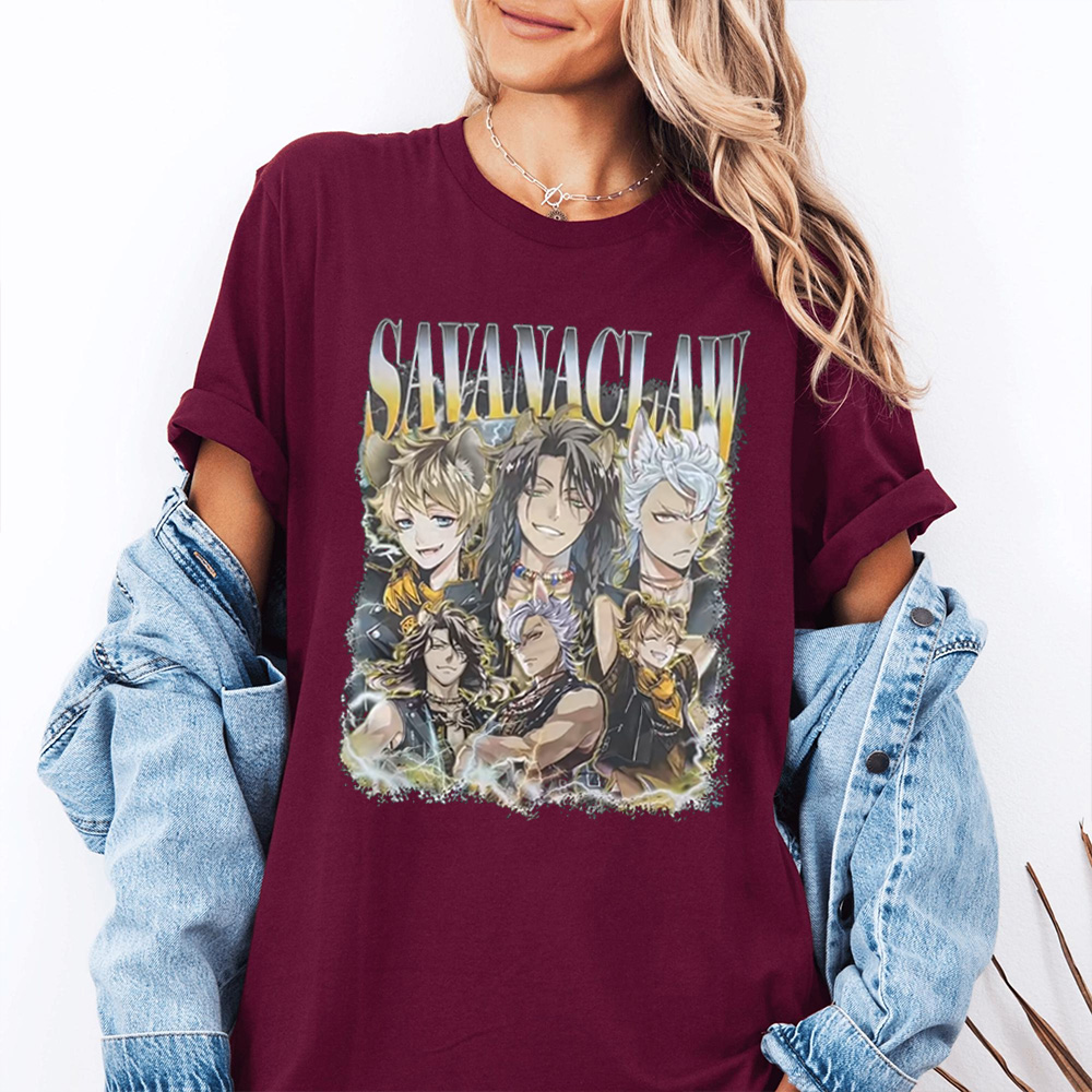 Savanaclaw Disney: Twisted-Wonderland Unisex T-shirt/Crewneck/Hoodie