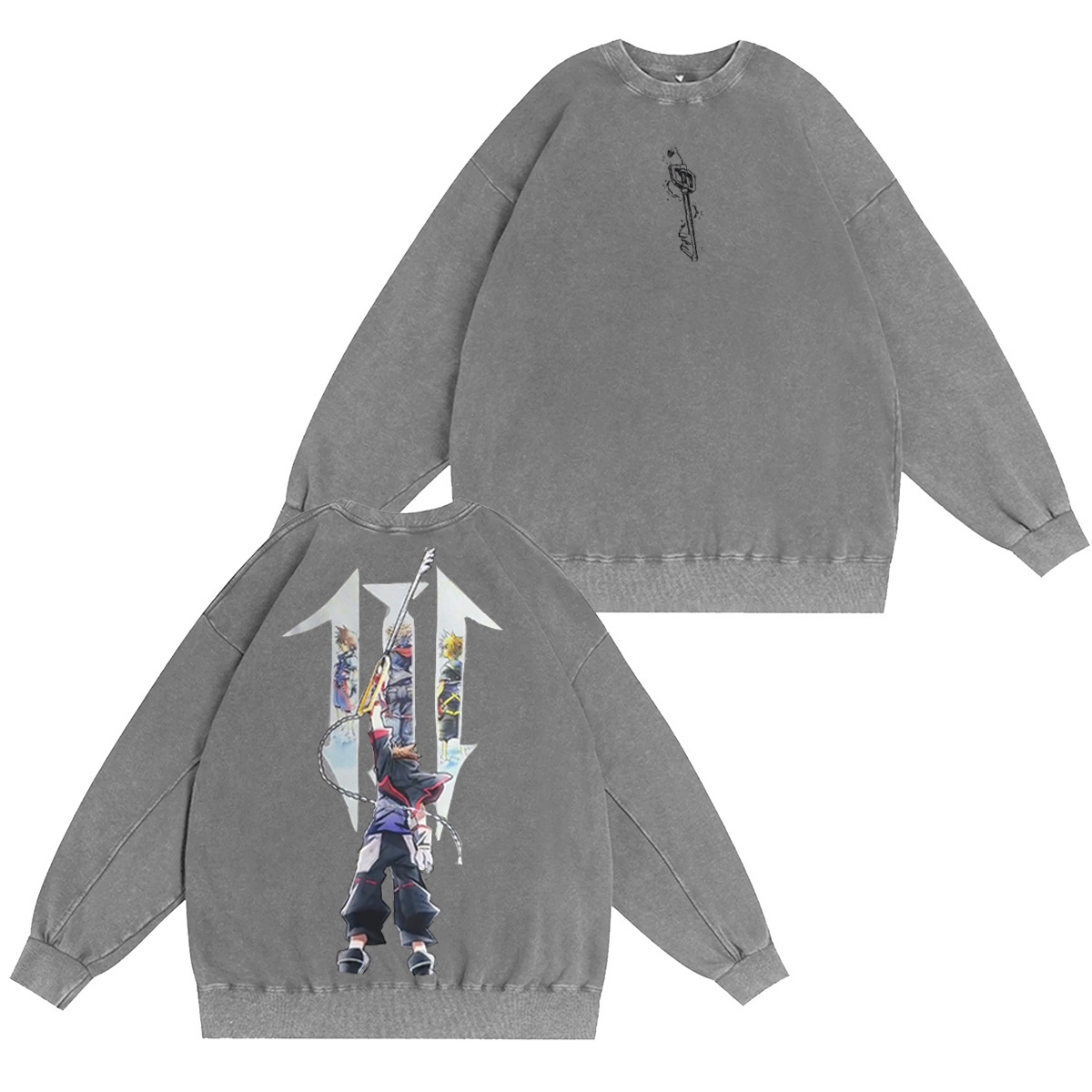 Kingdom Hearts Oversized T-shirt/Crewneck/Hoodie