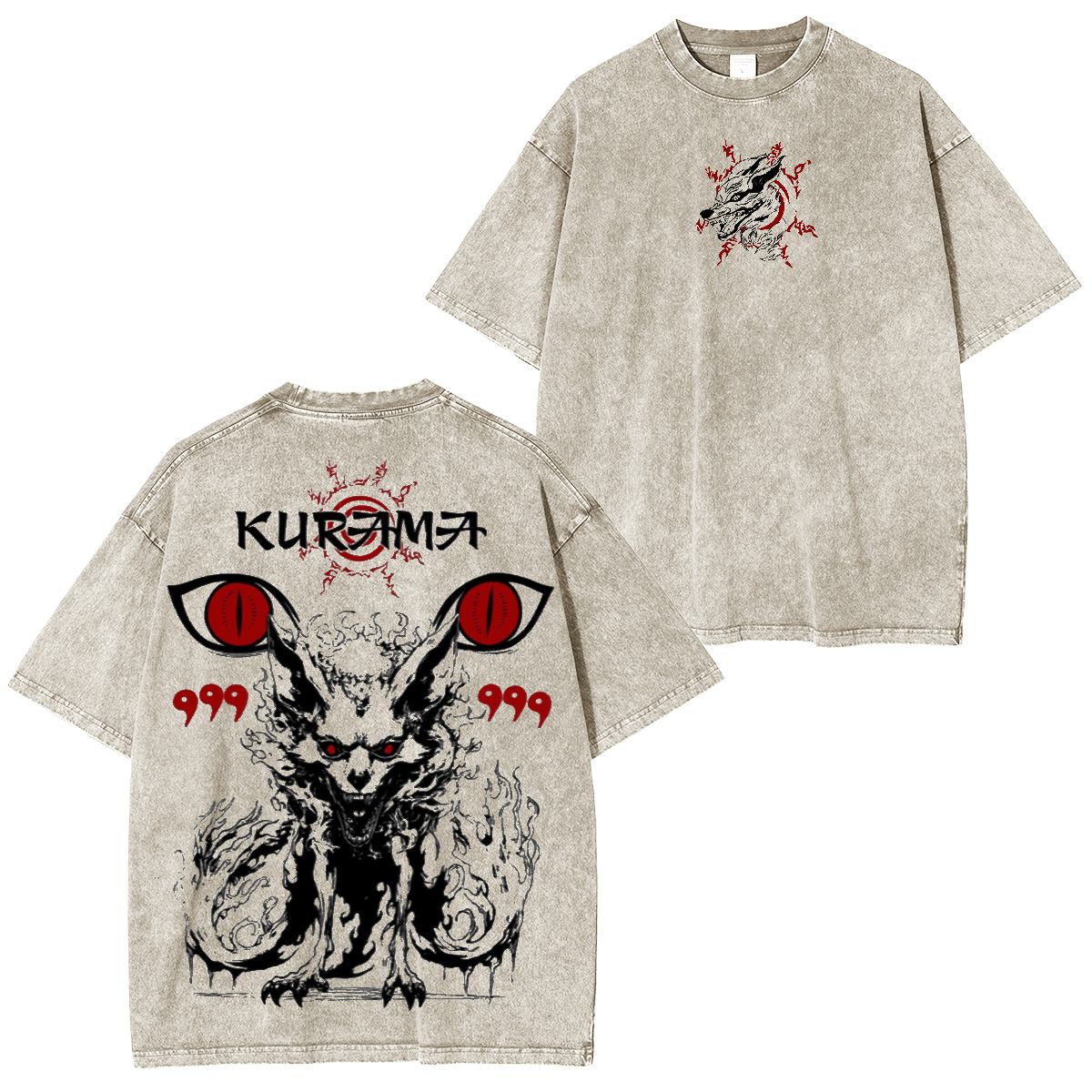 Kurama Naruto Oversized T-shirt/Crewneck/Hoodie